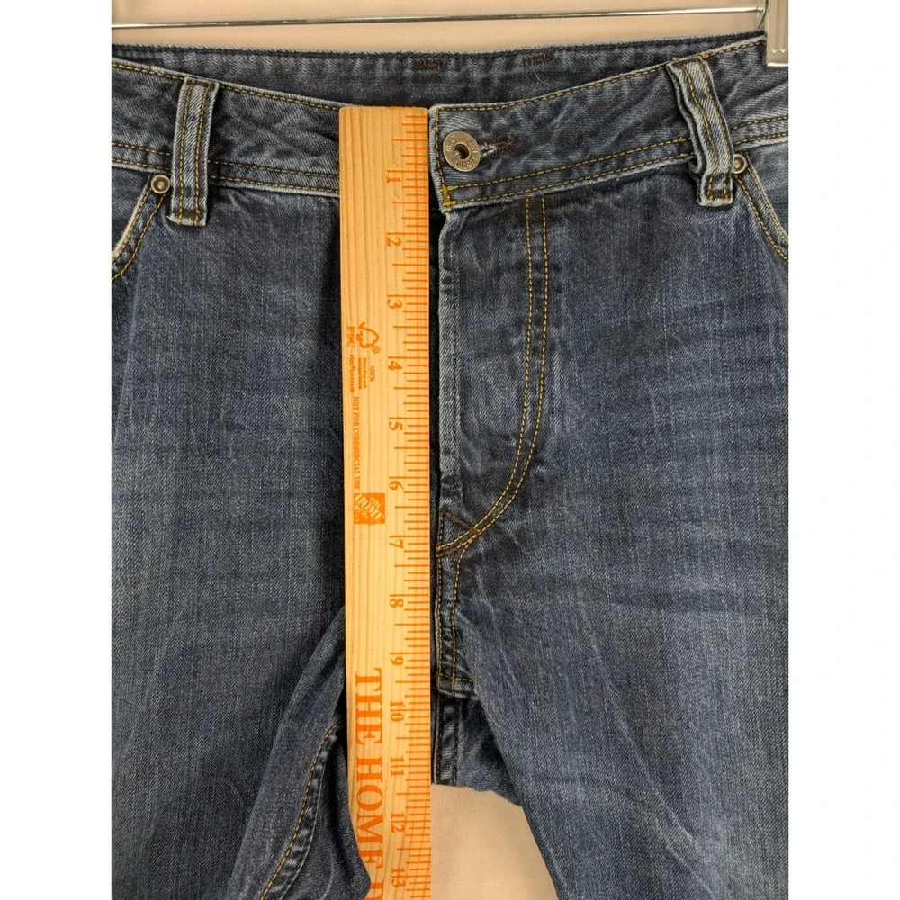 Diesel Viker Jeans Mens W40 L30 Blue Regular Straight Wash 0RM80 Distressed